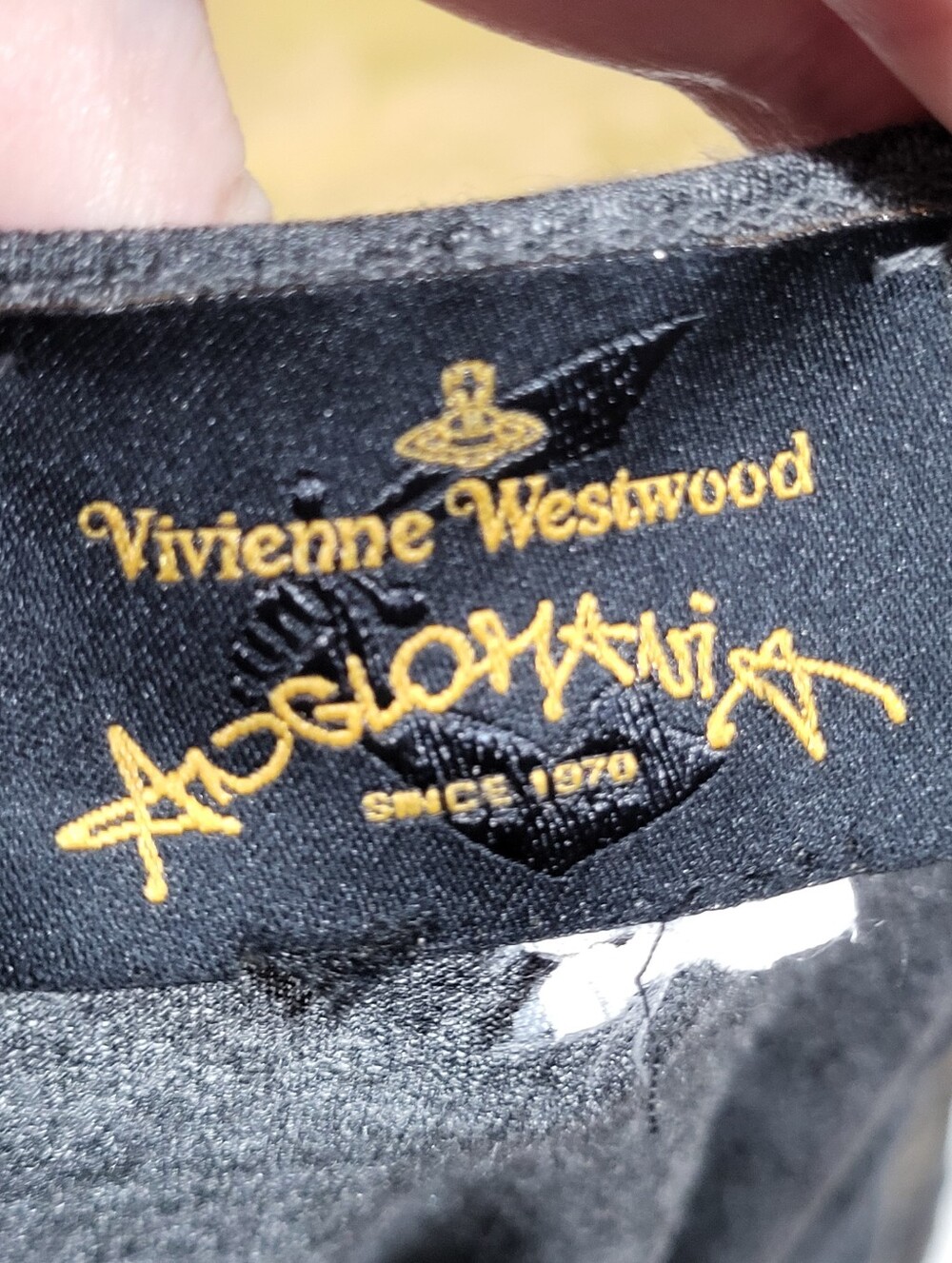 Vivienne Westwood Anglomania Gold Baroque Gilt Cherub Frame Tunic Top Rare - Picture 5 of 5